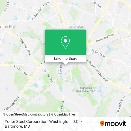 Yoder Steel Corporation map