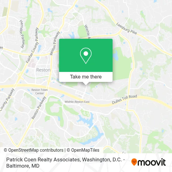 Patrick Coen Realty Associates map