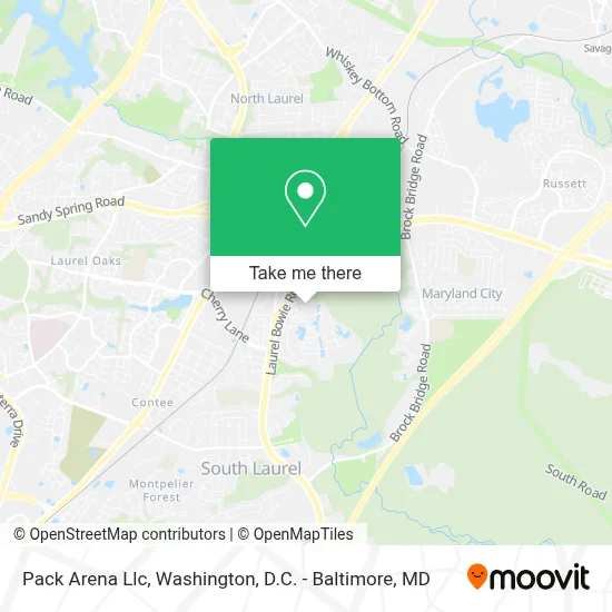 Pack Arena Llc map