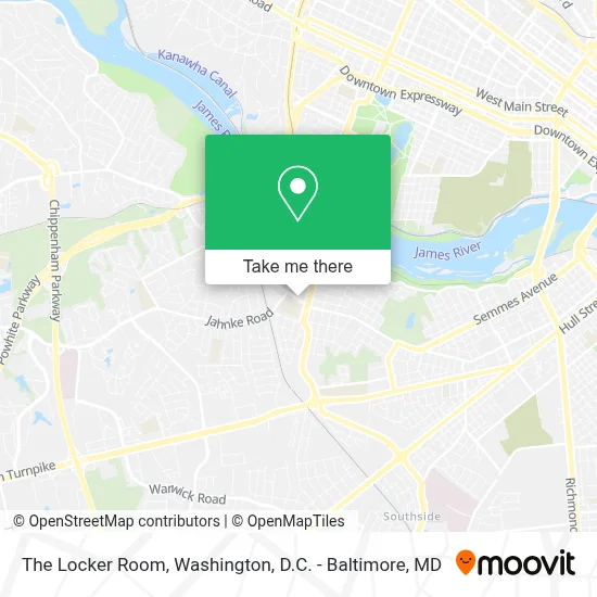The Locker Room map