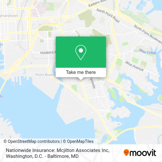 Nationwide Insurance: Mcjilton Associates Inc map