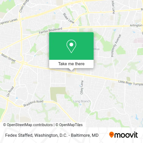 Fedex Staffed map