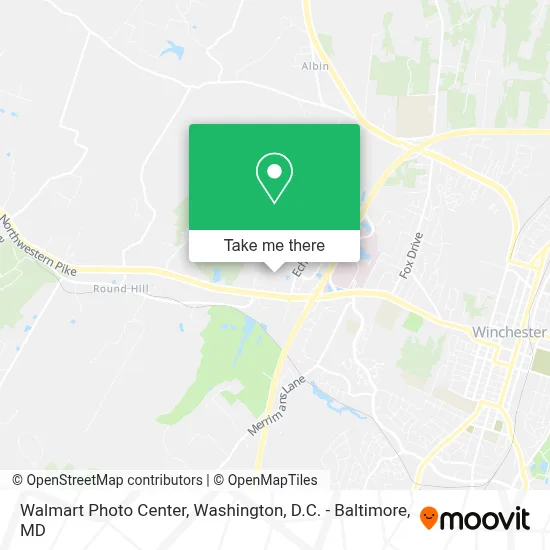 Walmart Photo Center map