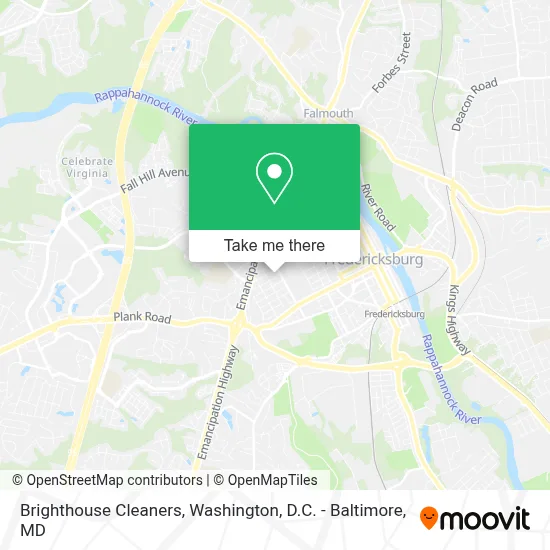 Brighthouse Cleaners map