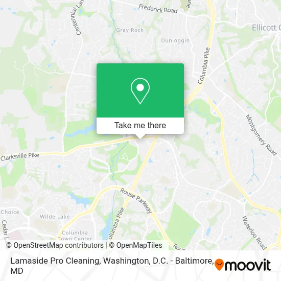 Lamaside Pro Cleaning map