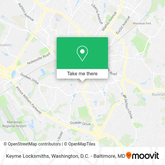 Keyme Locksmiths map