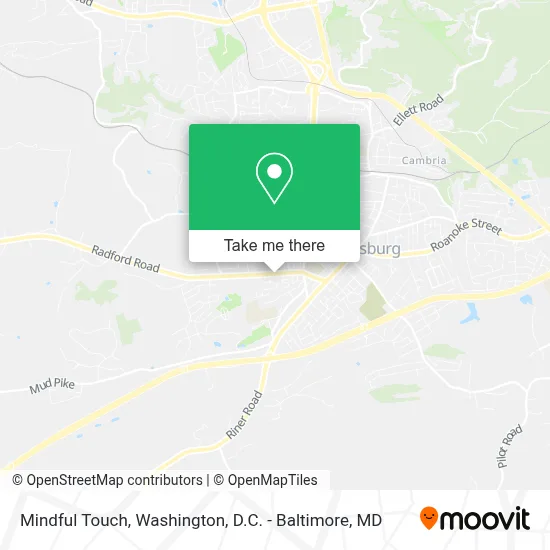Mindful Touch map
