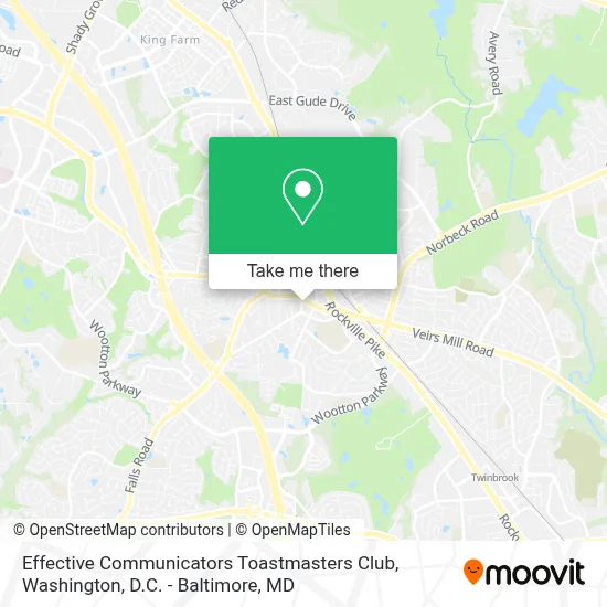 Effective Communicators Toastmasters Club map