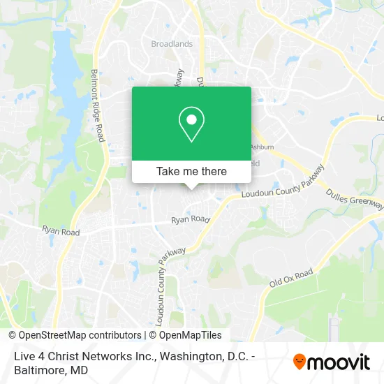 Live 4 Christ Networks Inc. map