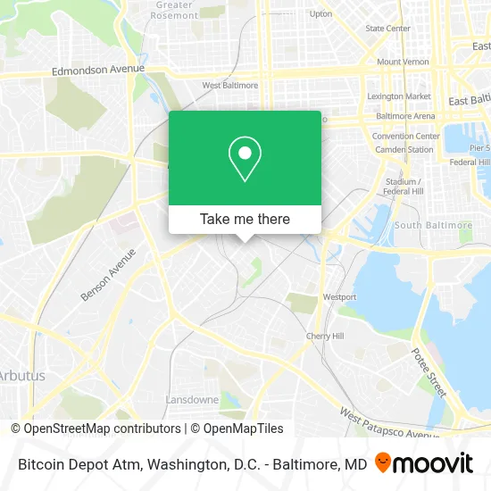 Bitcoin Depot Atm map