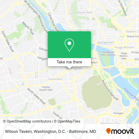 Wilson Tavern map