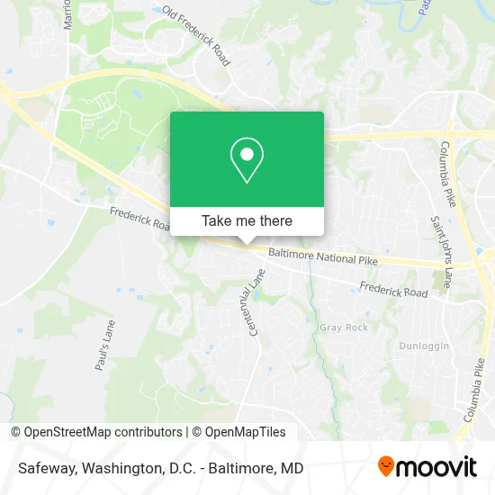 Safeway map