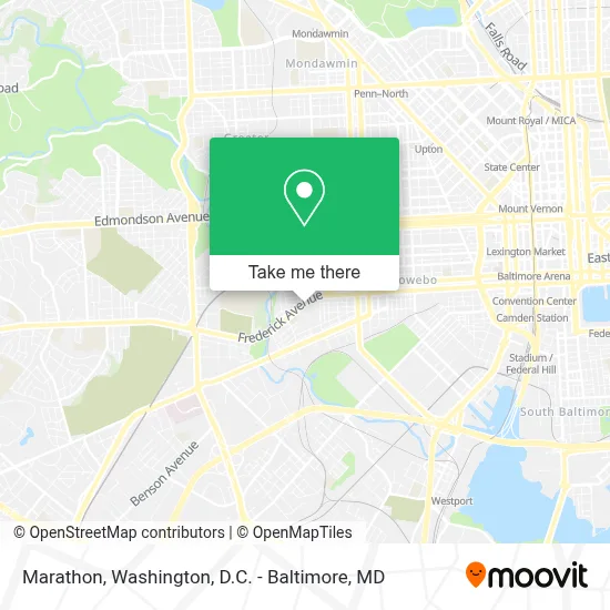 Marathon map