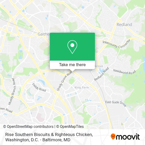 Rise Southern Biscuits & Righteous Chicken map