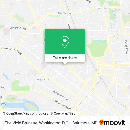 The Vivid Brunette map