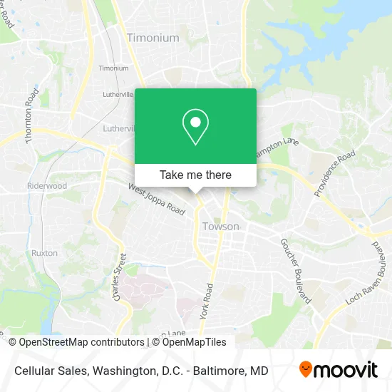 Cellular Sales map