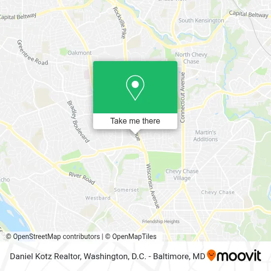 Daniel Kotz Realtor map