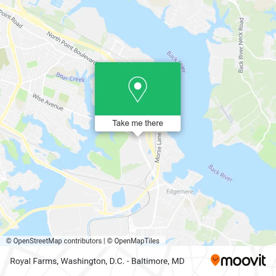 Royal Farms map