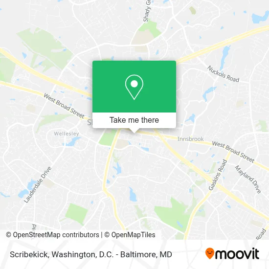 Scribekick map