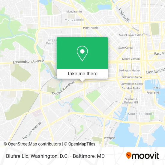 Blufire Llc map