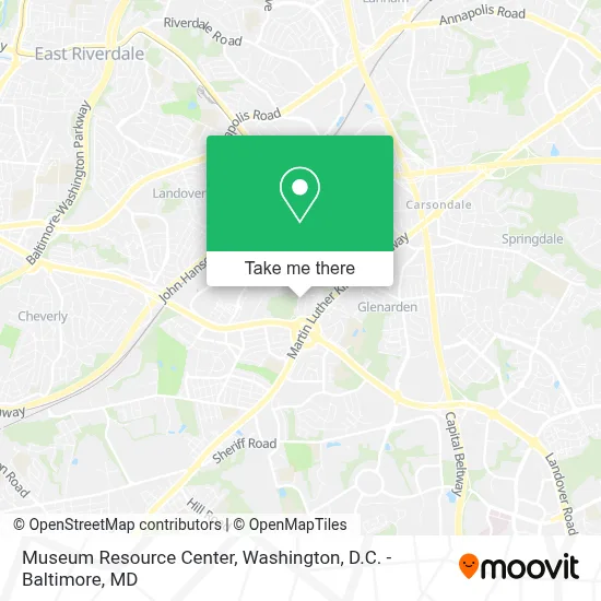 Museum Resource Center map