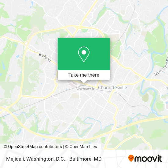 Mejicali map