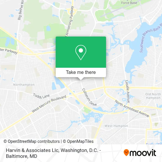 Harvin & Associates Llc map