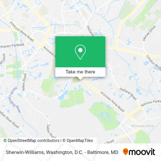 Sherwin-Williams map