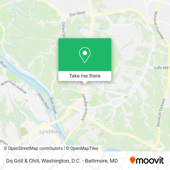 Dq Grill & Chill map
