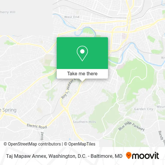Taj Mapaw Annex map