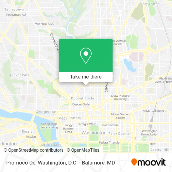 Promoco Dc map