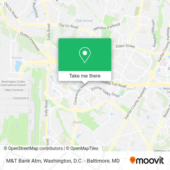 M&T Bank Atm map