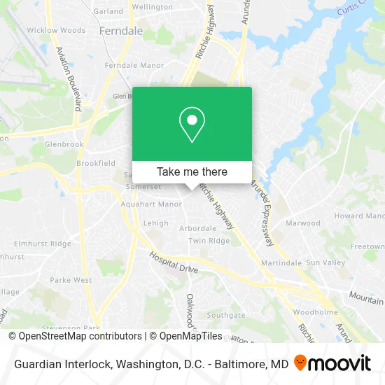 Guardian Interlock map