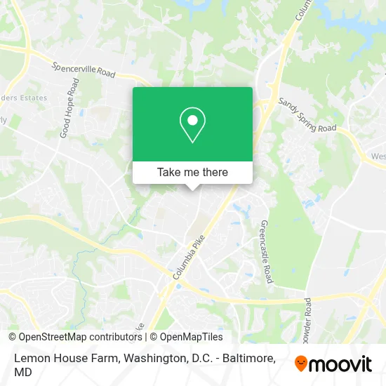 Lemon House Farm map