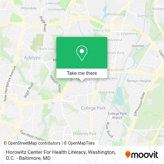 Horowitz Center For Health Literacy map
