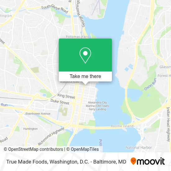 True Made Foods map