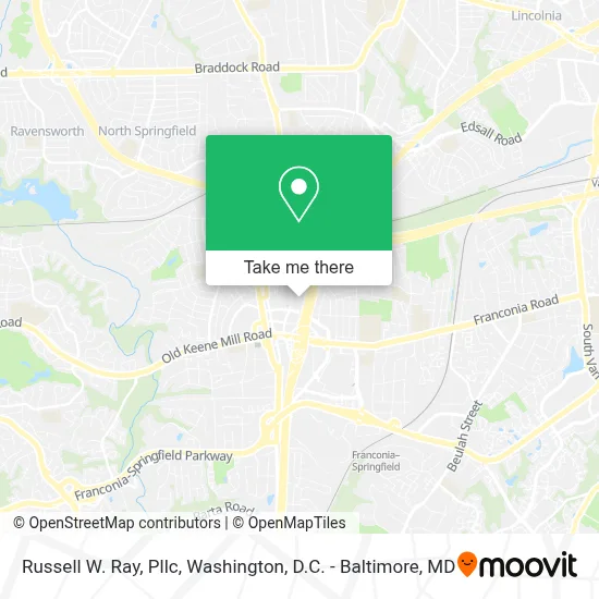Russell W. Ray, Pllc map