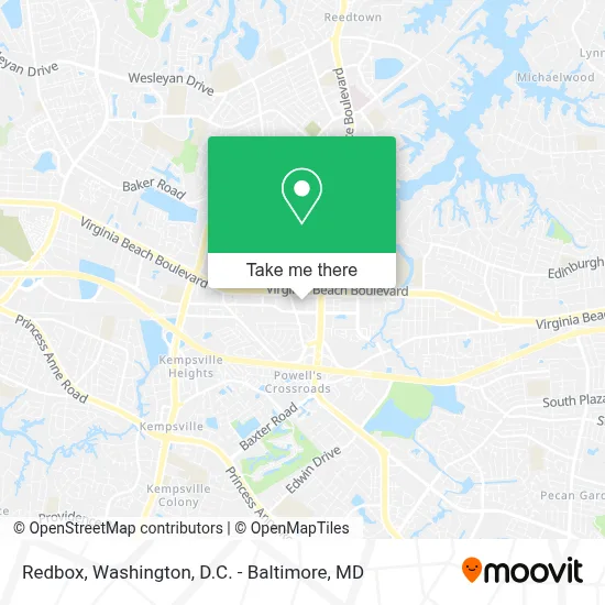 Redbox map