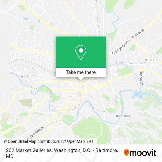 202 Market Galleries map