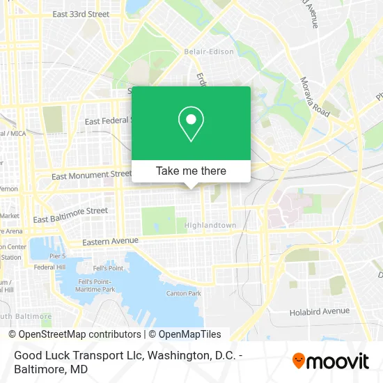 Good Luck Transport Llc map