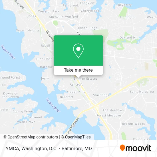 Ymca map