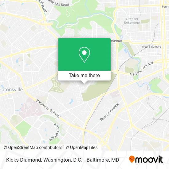 Kicks Diamond map