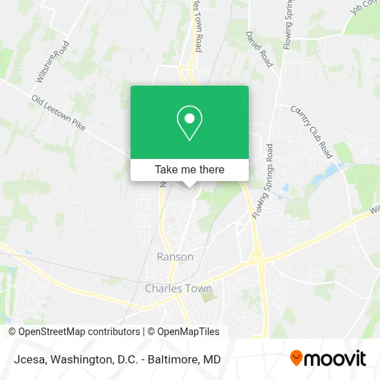 Jcesa map