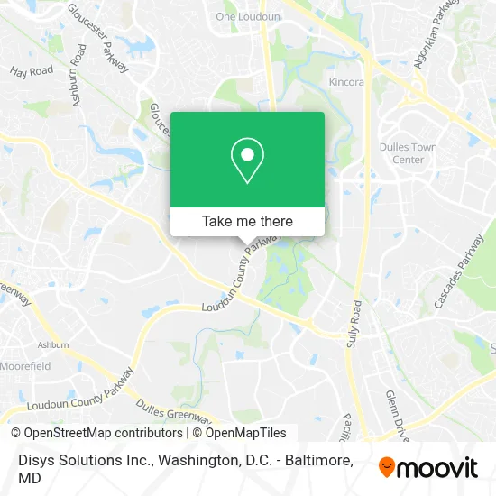 Disys Solutions Inc. map