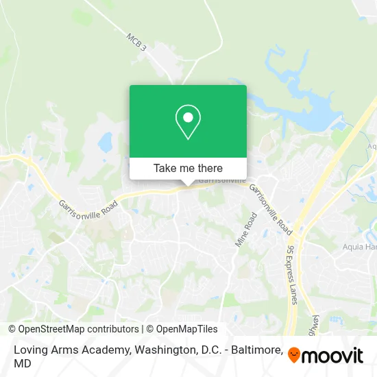 Loving Arms Academy map