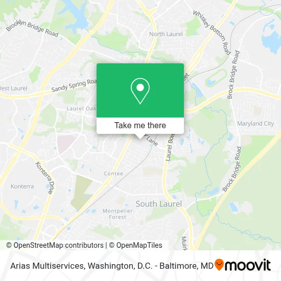Arias Multiservices map
