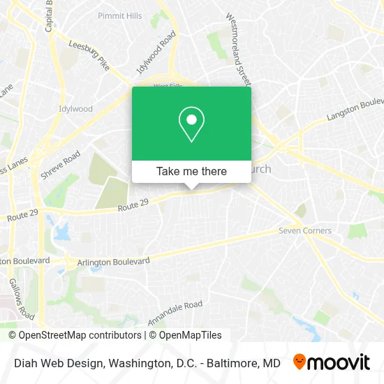 Diah Web Design map