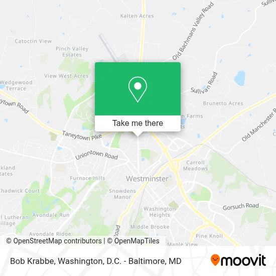 Bob Krabbe map