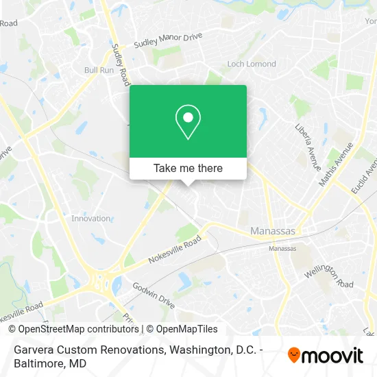 Garvera Custom Renovations map