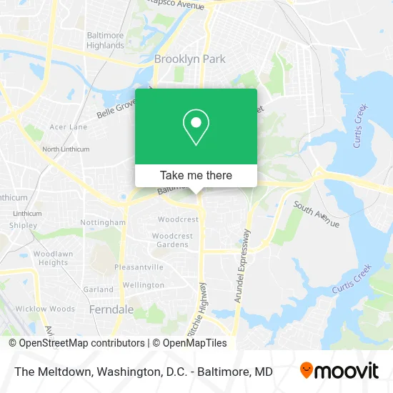 The Meltdown map